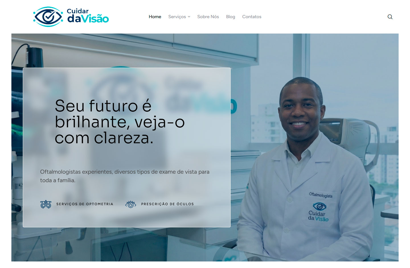Site Cuidar da Visão